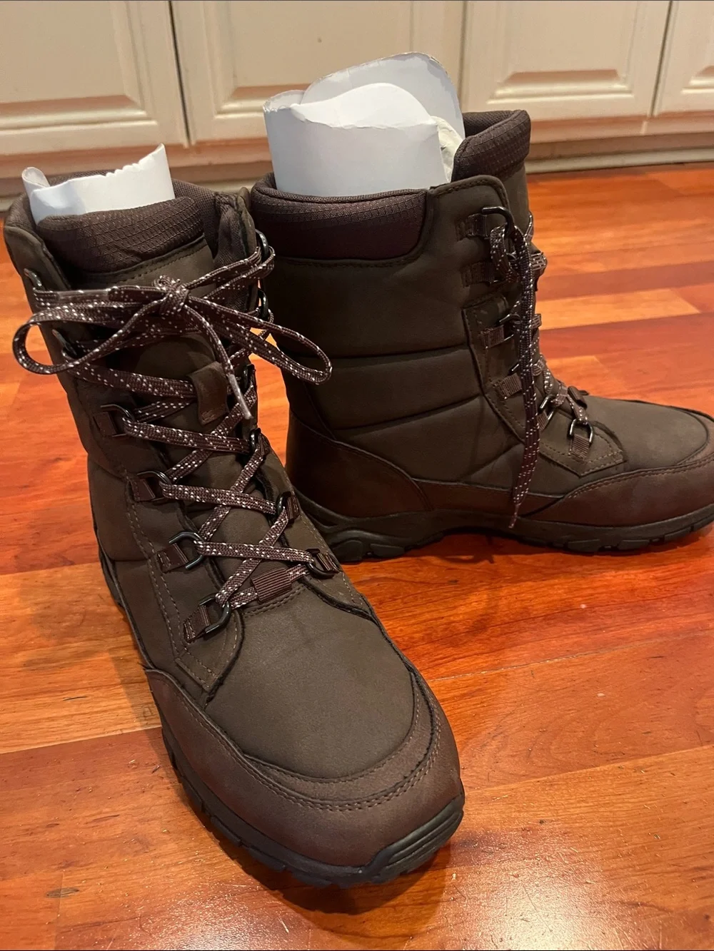 NIB Lands’ End Expedition Trail Waterproof Snow Boots